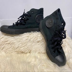 Black Chuck Taylors